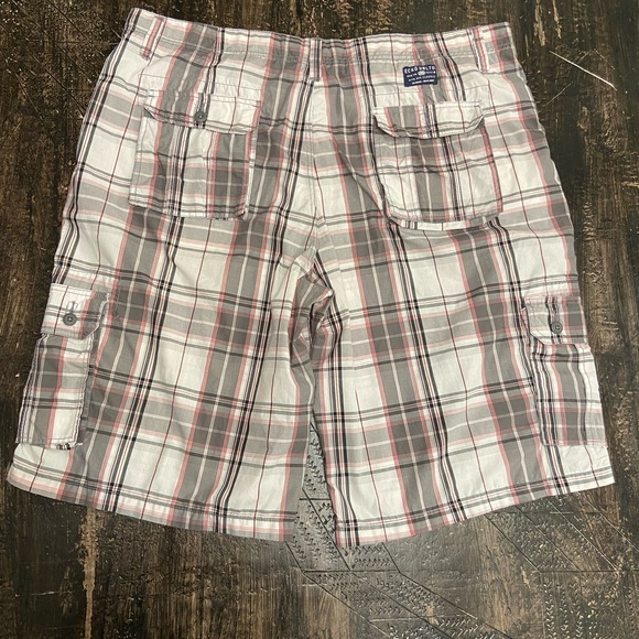 ECKO unltd mens size W-46 Board Shorts plaid - Picture 4 of 7